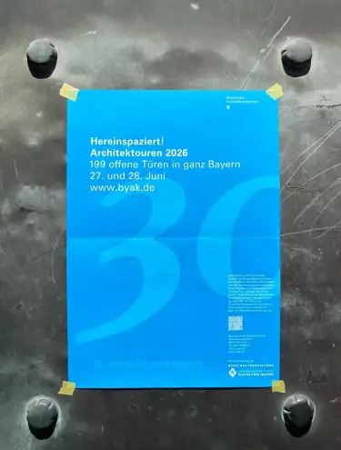 Plakat Architektouren 2026 München